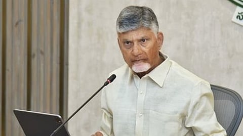 Andhra Pradesh CM Nara Chandrababu Naidu.