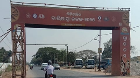 The structures are yet to be removed.