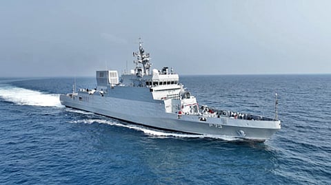 INS Anjadip.