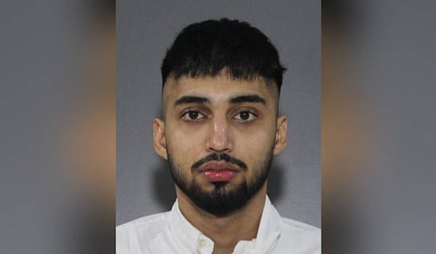 The Surrey Police Service (SPS) said it released his photograph to appeal to the public for information connected to the ongoing extortion crisis.