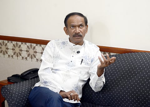 Congress leader Girish Chodankar.