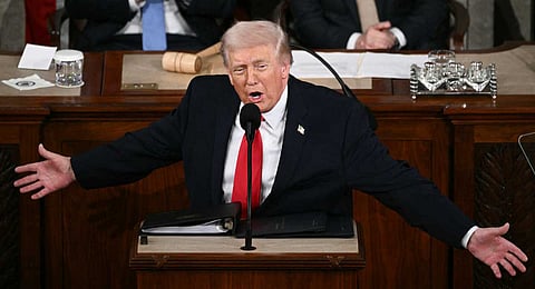 US President Donald Trump