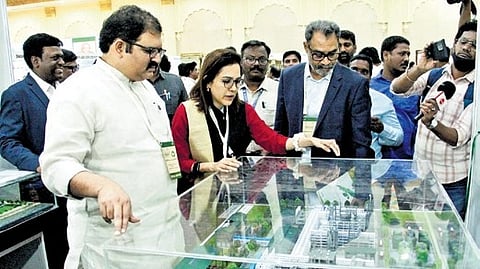 Swacha Andhra Corporation Chairperson Pattabhi Ram Kommareddy inaugurated the CII Andhra Pradesh and AP Pollution Control Board conference in Visakhapatnam on Tuesday.