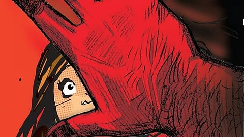 According to Police, Ashalatha strangled her daughter to death.