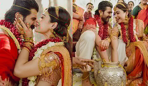 Images of the wedding Actors Vijay Deverakonda and Rashmika Mandanna.