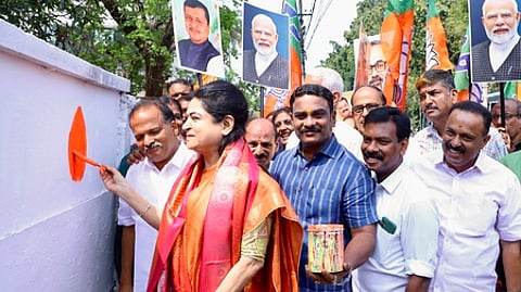 Padmaja, who had contested unsuccessfully on a Congress ticket in the 2004 Lok Sabha elections and later in the 2016 and 2024 Assembly elections from Thrissur, joined the Bharatiya Janata Party (BJP) in 2024.