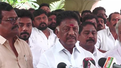 O Panneerselvam