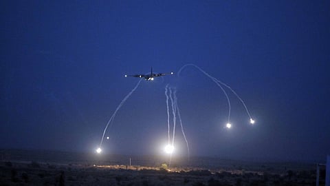 The Indian Air Force on Friday recreated key elements of Operation Sindoor at Pokhran during the Vayu Shakti–2026 exercise.