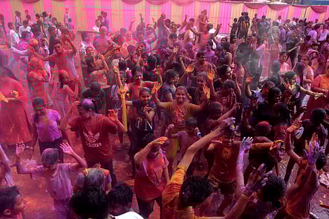 A holy grail for the Holi festival