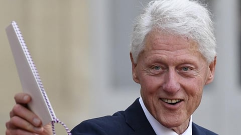 Former US President Bill Clinton.
