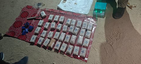 10 kg of ganja were seized in the operations in Guwahati.