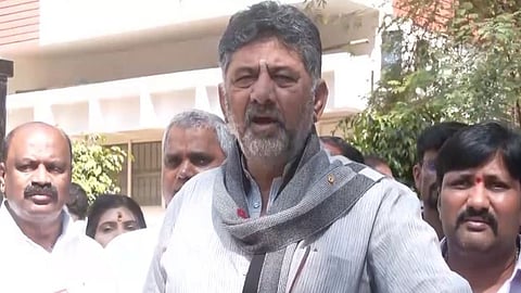 Karnataka Deputy Chief Minister D K Shivakumar.