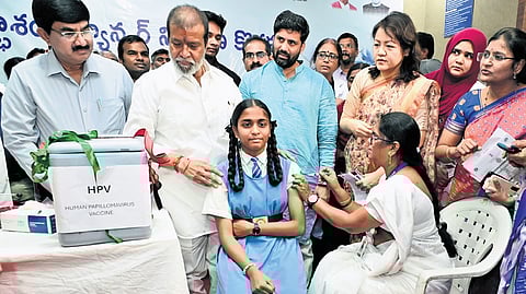 Telangana delivers a jab in fight against cervical cancer