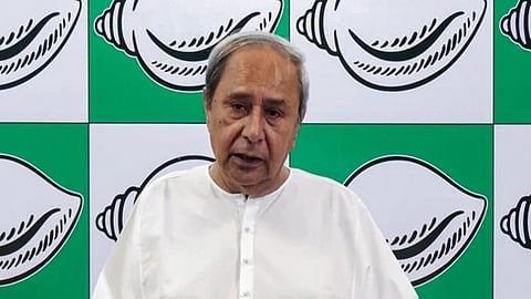 BJD chief Naveen Patnaik.