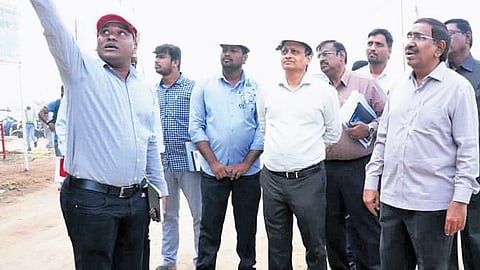 Narayana said that 4,026 houses are being built for employees and officials in Amaravati, with construction now moving at a rapid pace.