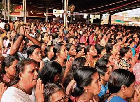 Faith fills the air as devotees throng Attukal Bhagavathy Temple on the eve of the annual festival in Thiruvananthapuram
