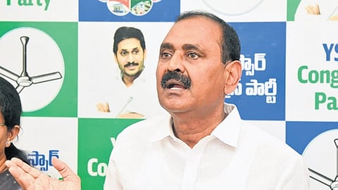 Former TTD Chairman Bhumana Karunakar Reddy