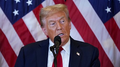 US President Donald Trump