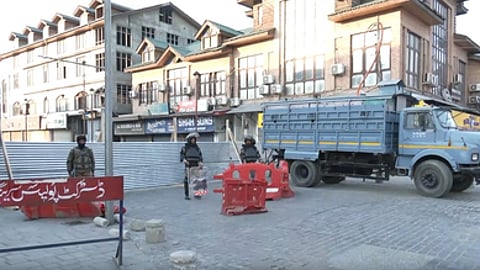 There were also stone pelting incidents and clashes between protestors and security personnel in some areas in Kashmir.