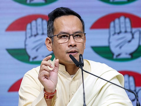 Gaurav Gogoi, President of the Assam Pradesh Congress Committee.