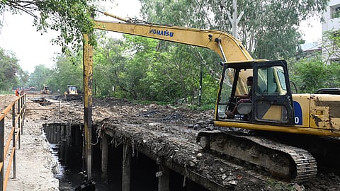 The Delhi government has strengthened weak embankments, started desilting 77 major drains and ordered fresh scientific studies of the Yamuna floodplain.