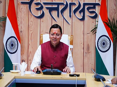 Uttarakhand CM Pushkar Singh Dhami.