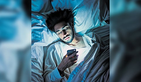 Excessive screen time remains the key reason for sleep disruption among both females (46.8%) and males (44.5%), followed by irregular sleep routines and academic/work stress.