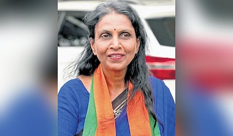 Former DGP and BJP councillor R Sreelekha