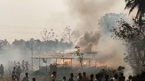 A family’s thirst for money killed 28 skilled and unskilled innocent people in a fireworks explosion at Andhra Pradesh's Vetlapalem village.