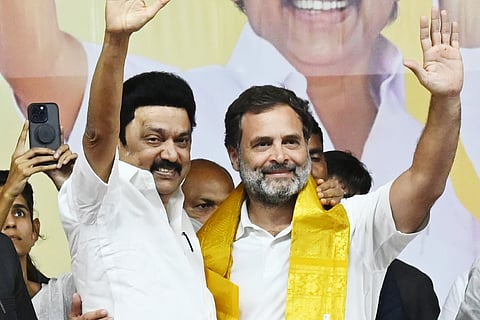 The seat-sharing formula allows the Congress to contest a limited but strategically chosen set of constituencies while the DMK retains the dominant share of seats within the alliance.