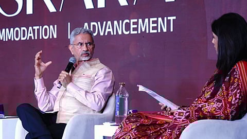 Speaking at the Raisina Dialogue in New Delhi, Jaishankar emphasised that the trajectory of India’s growth is fundamentally determined by domestic capabilities.