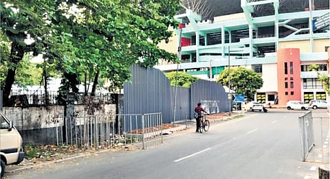 The sewage treatment plant near JLN Stadium