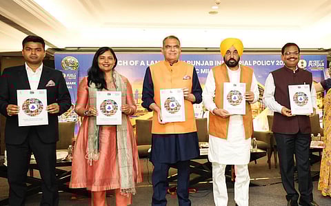 Punjab Chief Minister Bhagwant Singh Mann unveiled the policy, asserting that his government is determined to make Punjab the No. 1 investment destination in the country through bold reforms.