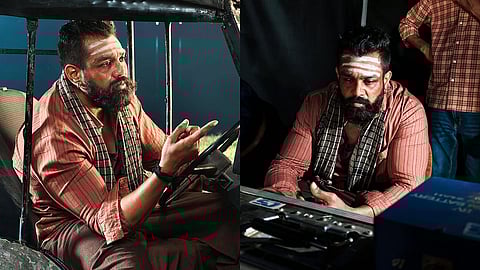 Dhruva Sarja in the sets of Criminal