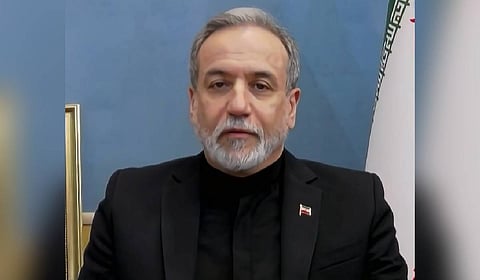 Foreign Minister Abbas Araghchi in an interview with NBC's 'Meet the Press'.