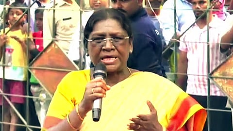 President Droupadi Murmu expressed her displeasure after the West Bengal government changed the venue of the International Santal Conference in Darjeeling on Saturday.