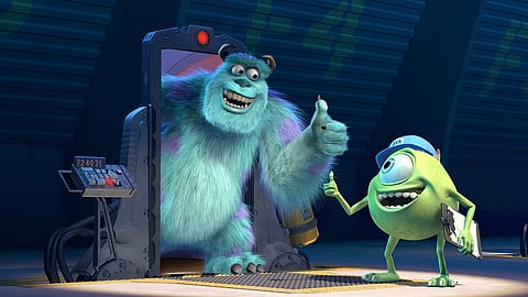 A still from Monsters, Inc.