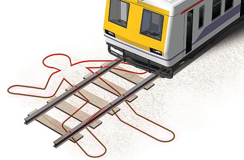 The deceased, Venkatesh, was a private firm employee and a resident of Srirampura.