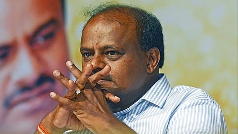 Union Minister of Steel and Heavy Industries HD Kumaraswamy.