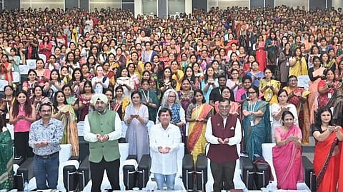 Among others KIIT University VC Prof Saranjit Singh, registrar Prof Jnyana Ranjan Mohanty and other officials were present.