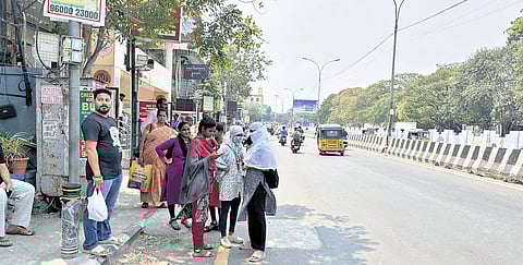 The stops have been devoid of a shelter for about 15 years.