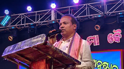 Former MP Rabindra Jena.