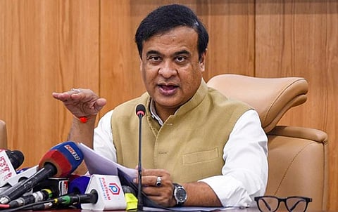 Assam Chief Minister Himanta Biswa Sarma