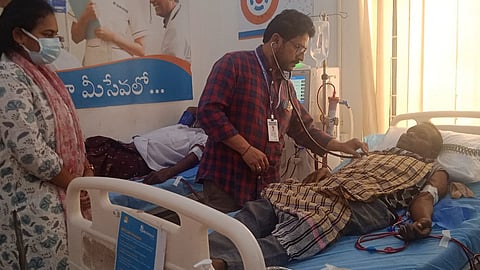 Villagers said at least six people died in the past year due to suspected renal complications.