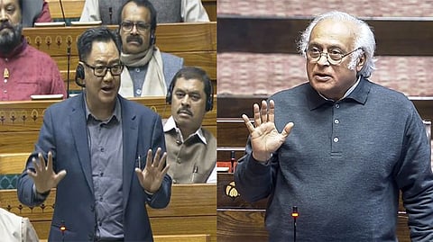 Congress general secretary in charge of communications, Jairam Ramesh, said that Rijiju forgot to mention that on December 18, 1954, the prime minister himself sat through and took part in the debate.