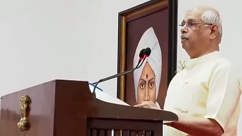 Rajendra Vishwanath Arlekar was sworn in as the Governor of Tamil Nadu on Thursday.