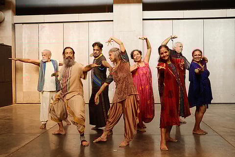 Movement and moment of the aged: Eight 60-year-olds get on stage to pursue their passion for dance