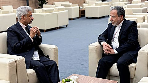 Iran FM Araghchi, EAM Jaishankar discuss regional developments amid tensions in West Asia.