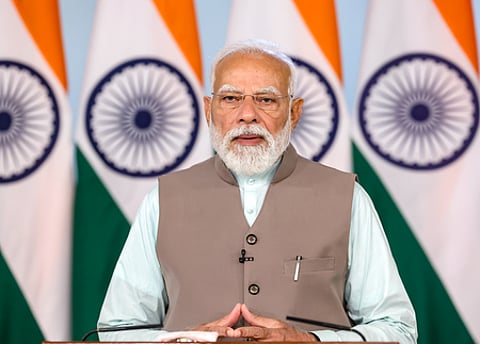 The Prime Minister is expected to kickstart the BJP’s election campaign from the Brigade Parade Ground meeting to counter the ruling All India Trinamool Congress in the state.