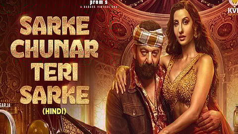 Nora Fatehi, Sanjay Dutt groove to 'Sarke Chunar Teri Sarke' from 'KD: The Devil'